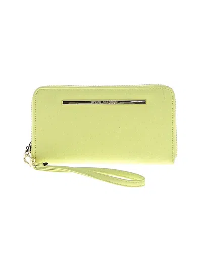 Pre-owned Steve Madden Wristlet In Yellow