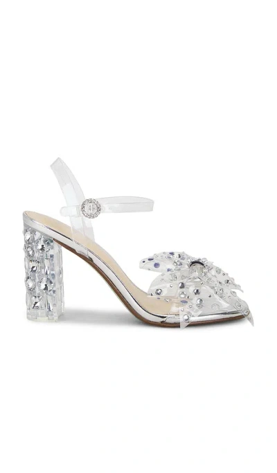 Steve Madden X Betsey Johnson Pratt Sandal In Silver