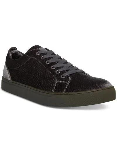 Steve Madden Yali Mens Velvet Embossed Casual And Fashion Sneakers In Multi