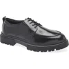 Steve Madden Zelle Lug Sole Derby In Black