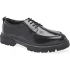 Steve Madden Zelle Lug Sole Derby In Black
