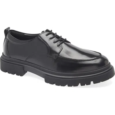 Steve Madden Zelle Lug Sole Derby In Black
