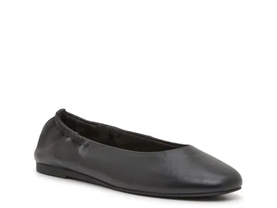 Steve Madden Zima Ballet Flat In Black