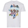 Steve Selvin Mens  Fortnite T-shirt In White