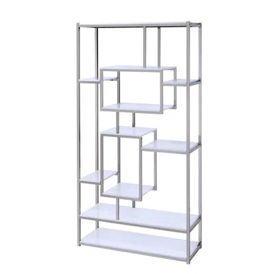 Steve Silver Alize Bookcase, White