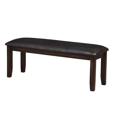 Steve Silver Ally Dining Bench In Black