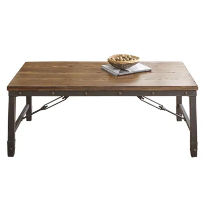 Steve Silver Ashford Cocktail Table In Brown