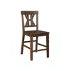 Steve Silver Auburn Counter Chair In Brown