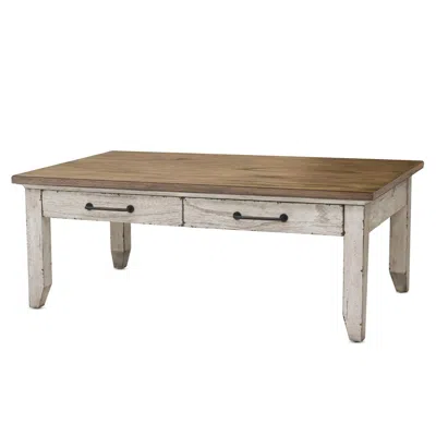 Steve Silver Bear Creek Cocktail Table In Brown