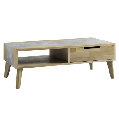 Steve Silver Calgary Gray Sintered Stone Cocktail Table