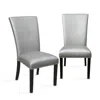Steve Silver Camila Silver Dining Chair - Set Of 2 In Gray