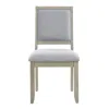Steve Silver Carena Side Chair, Gray Set Of Two