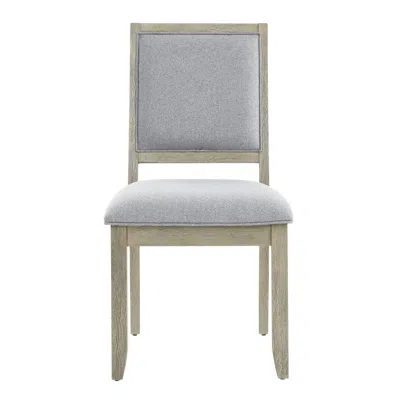 Steve Silver Carena Side Chair, Gray Set Of Two