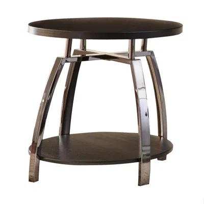 Steve Silver Coham End Table In Brown