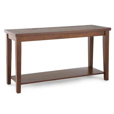Steve Silver Davenport Sofa Table In Brown