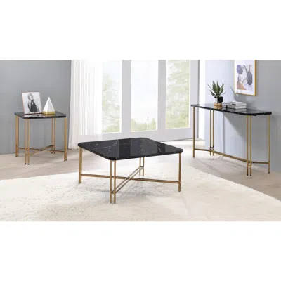 Steve Silver Daxton Faux Marble Sofa Table