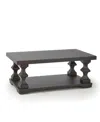 Steve Silver Delaney Cocktail Table In Ebony