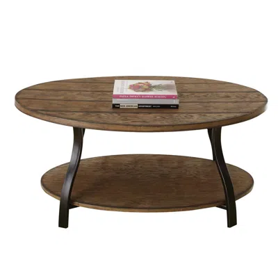 Steve Silver Denise Cocktail Table In Brown