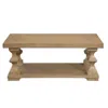 Steve Silver Dory Cocktail Table Sand In Brown