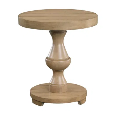 Steve Silver Dory Round End Table Sand