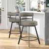 Steve Silver Gene Swivel Counter Stool