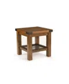 Steve Silver Hailee 24" End Table In Distressed Oak