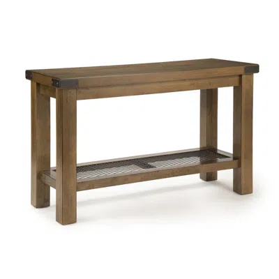 Steve Silver Hailee Sofa Table In Brown