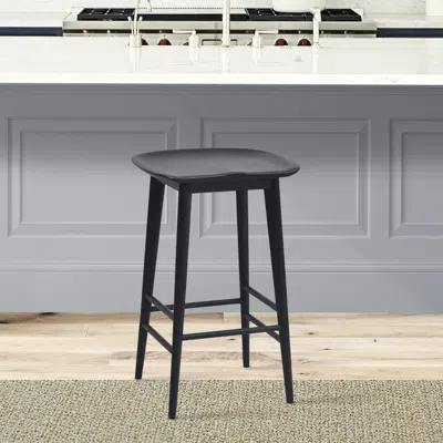 Steve Silver Hilton Counter Stool Black