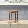 Steve Silver Hilton Counter Stool Natural In Brown