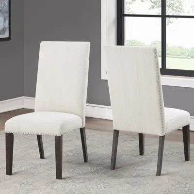 Steve Silver Hutchins Upholstered Chair In Black
