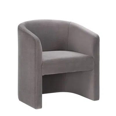 Steve Silver Iris Upholstered Dining/accent Chr Fog In Blue