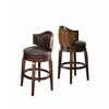 Steve Silver Jasper Bar Chairs - Set Of 2 In Brown