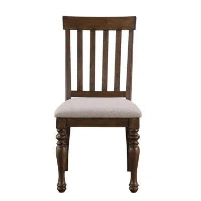 Steve Silver Joanna Side Chair Brown Set Of Two