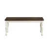 Steve Silver Joanna Two Tone Bench