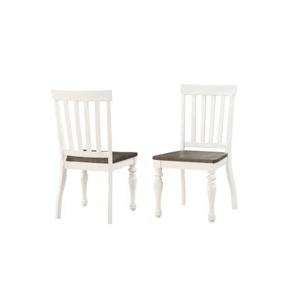 Steve Silver Joanna Two Tone Side Chair - Set Of 2