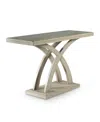 Steve Silver Jocelyn Grey Sofa Table In Light Gray