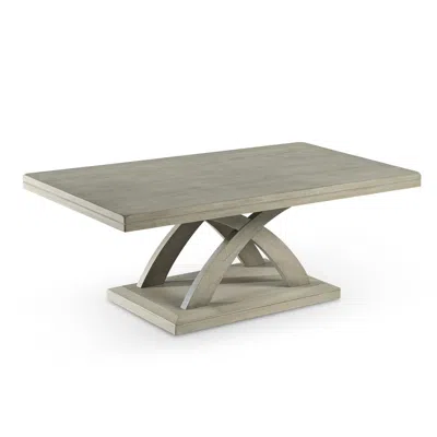 Steve Silver Jocelyn Grey Cocktail Table In Gray