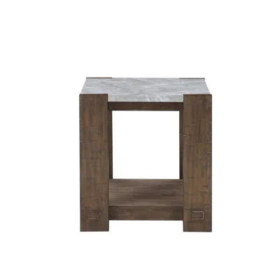 Steve Silver Libby Sintered Stone End Table