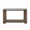 Steve Silver Libby Sintered Stone Sofa Table