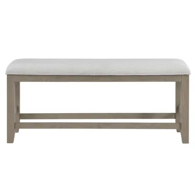 Steve Silver Lily Counter Bench In Neutral
