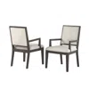 Steve Silver Mila Arm Chair - Set Of 2 In White