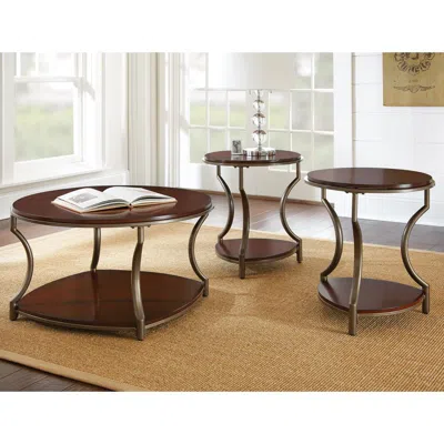 Steve Silver Miles Round End Table