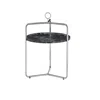 Steve Silver Miro Side Table - Black/silver
