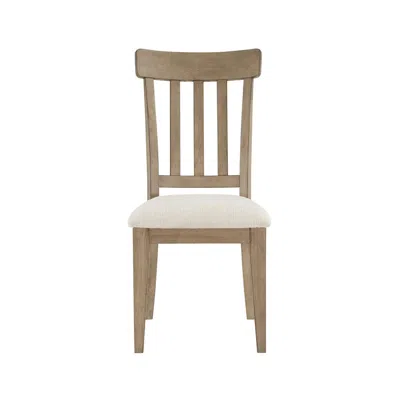 Steve Silver Napa Side Chair Sand Set Of Two In Black