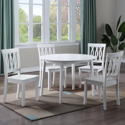 Steve Silver Naples 5-piece Drop-leaf Dining Set