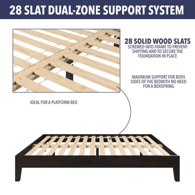 Steve Silver Nix Full Platform Bed Black