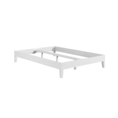 Steve Silver Nix Full Platform Bed White