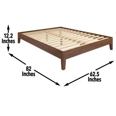 Steve Silver Nix Queen Platform Bed Natural