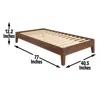 Steve Silver Nix Twin Platform Bed Natural