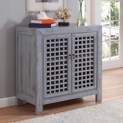 Steve Silver Rio Accent Cabinet Grey